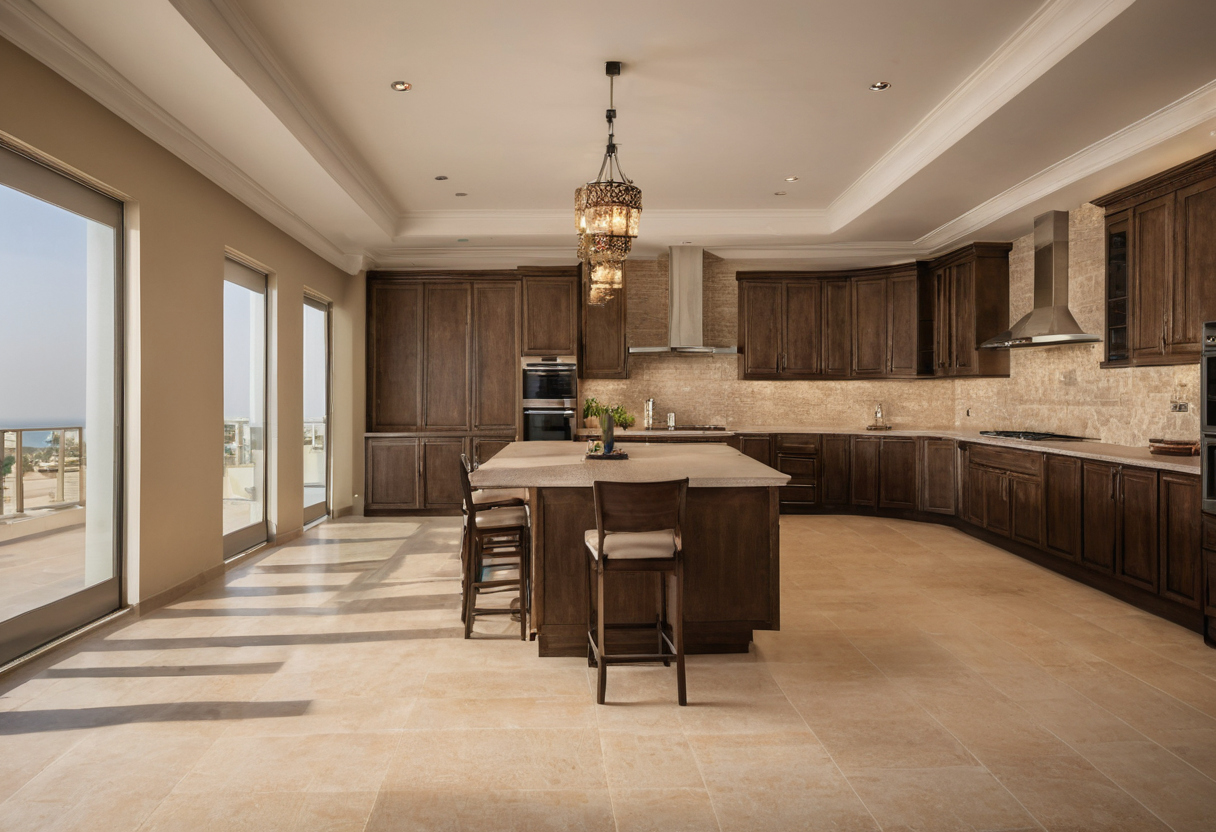 What structural checks should a villa owner ask for before approving an open-plan layout shown in a luxury residential interior